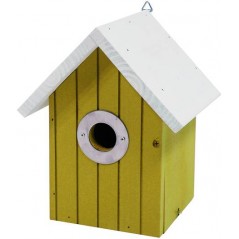 Nichoir toit blanc jaune clair 17003 Kinlys 13,95 € Ornibird