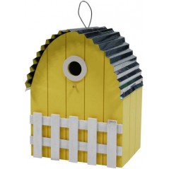 Nichoir toit courbé jaune clair - Benelux 17013 Kinlys 15,95 € Ornibird