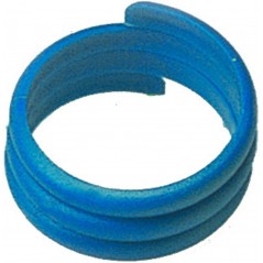 100 Bagues en plastique spirale pour poules 18mm - Bleu 14473BLAUW Kinlys 9,95 € Ornibird