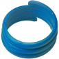 100 Bagues en plastique spirale pour poules 18mm - Bleu