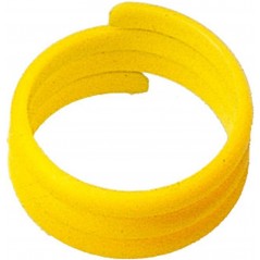 100 Bagues en plastique spirale pour poules 18mm - Jaune 14473GEEL Kinlys 9,95 € Ornibird