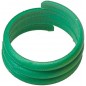 100 Bagues en plastique spirale pour poules 18mm - Vert