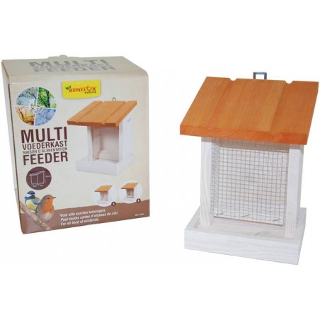 Maison d'alimentation multi feeder simple toit blanche - Benelux 17492 Kinlys 13,95 € Ornibird