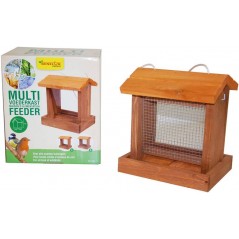 Maison d'alimentation multi feeder double toit foncée - Benelux à 17,95 € - Kinlys - 17496 - Abris & Mangeoires