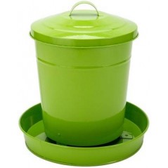 Mangeoire à trémie vert limon 4kg à 34,95 € - Kinlys - 24124 - Mangeoires