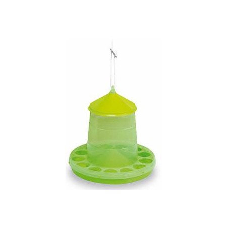 Mangeoire basse-cours vert 2kg à 8,55 € - Kinlys - 24384 - Mangeoires