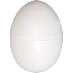 Oeuf factice en plastique pour poules 6x4cm à 0,55 € - Kinlys - 24308 - Matériels d'élevage