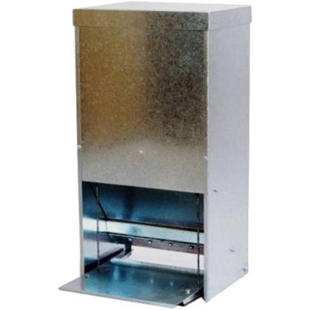 Mangeoire automatique galvanisée 10kg à 64,95 € - Kinlys - 2488 - Mangeoires