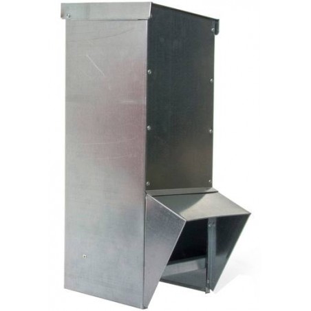 Mangeoire galvanisée medium 12kg à 45,95 € - Kinlys - 2493 - Mangeoires