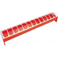 Mangeoire PVC poules 75cm à 9,75 € - Kinlys - 24596 - Mangeoires