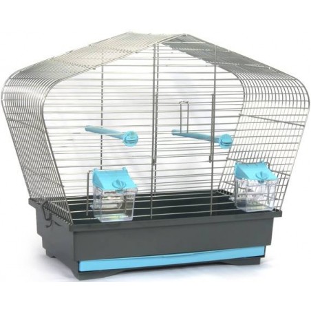 Cage pour Oiseaux Otto Bleu 50 x 25,5 x 40 cm à 35,95 € - Kinlys - 15112 - Cages