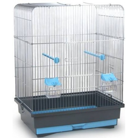 Cage pour Oiseaux Thibo Bleu 44,5 x 44 x 57 cm à 46,95 € - Kinlys - 15172 - Cages