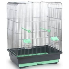 Cage pour Oiseaux Thibo Menthe 44,5 x 44 x 57 cm à 46,95 € - Kinlys - 15174 - Cages