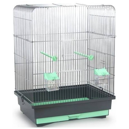 Cage pour Oiseaux Thibo Menthe 44,5 x 44 x 57 cm à 46,95 € - Kinlys - 15174 - Cages