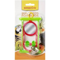 Perche double en plastique avec miroir à 9,95 € - Kinlys - 14039 - Jouets