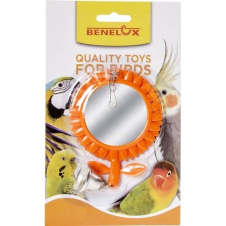 Perche double en plastique avec miroir 14041 Kinlys 6,95 € Ornibird