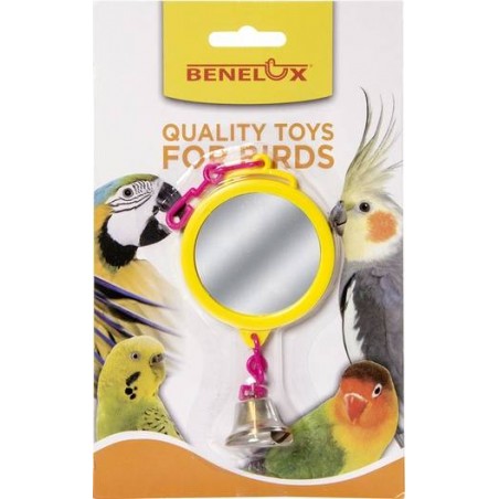 Miroir en plastique avec cloche à 5,95 € - Kinlys - 14044 - Jouets