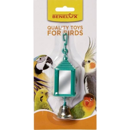 Lanterne en plastique avec miroirs et cloche à 6,95 € - Kinlys - 14046 - Jouets