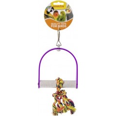 Perche en acrylique avec corde à noeuds 24 cm à 12,95 € - Kinlys - 14020 - Jouets