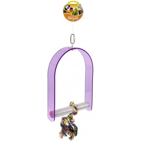 Perche en acrylique avec corde à noeuds 42,5 cm à 21,95 € - Kinlys - 14018 - Jouets