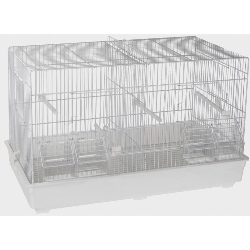 Cage Domus Molinari blanc 55x32x36cm