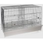 Cage Cova blanc 42 x 26 x 33cm