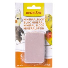 Bloc minérale oiseaux medium - Benelux à 1,00 € - Kinlys - 16113 - Mineraux