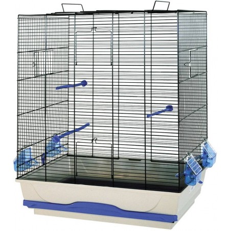 Cage pour petits oiseaux Ambra 56,5x36,5x74cm - Vadigran à 89,95 € - Vadigran - 5482 - Cages
