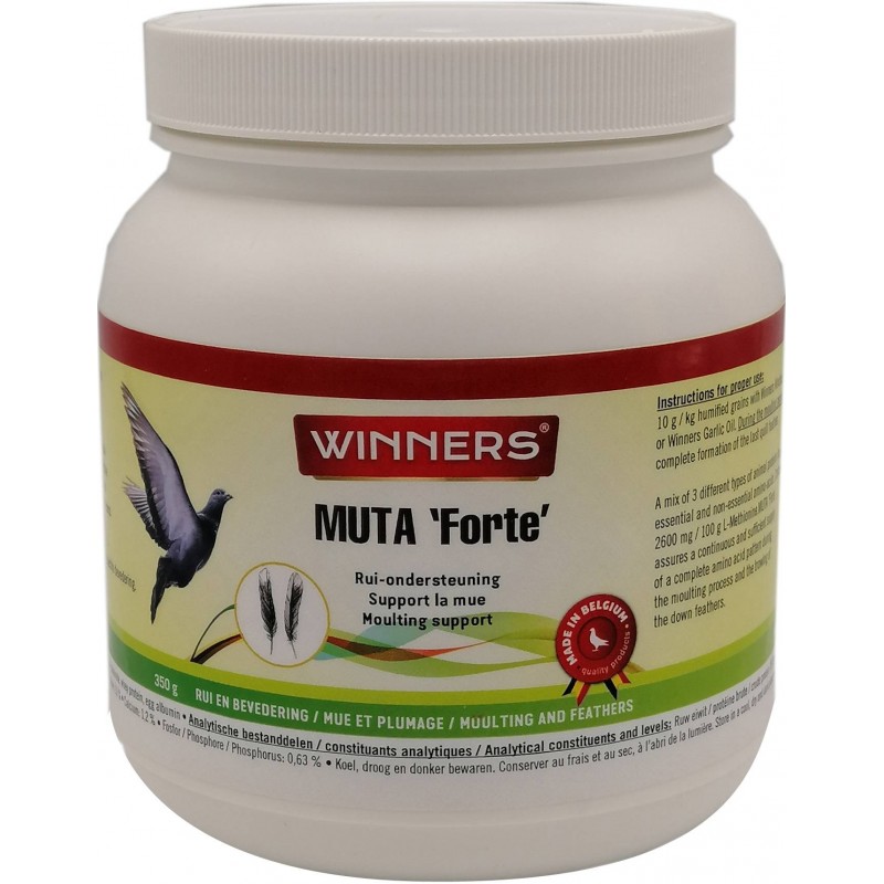 Muta Forte, un mélange de 3 types de proteines 350gr - Winners