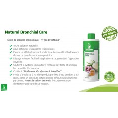 Bronchial Care 500ml, élixir de plantes aromatiques - Natural à 16,90 € - Natural - 30056 - Produits de Soins