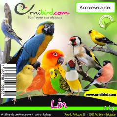 Lin au kg - Ornibird à 3,45 € - Grizo - 103039250/kg - Graines Ornibird au kg