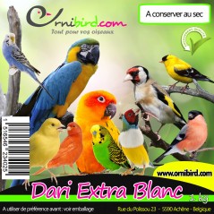 Dari Extra Blanc au kg - Ornibird à 2,05 € - Beyers - 002200/kg - Graines Ornibird au kg