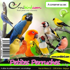 Petites Perruches au kg - Ornibird à 2,45 € - Deli Nature - 006466/kg - Au détail