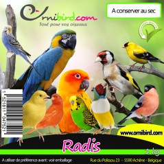 Radis au kg - Ornibird à 2,95 € - Grizo - 103063250/kg - Graines Ornibird au kg