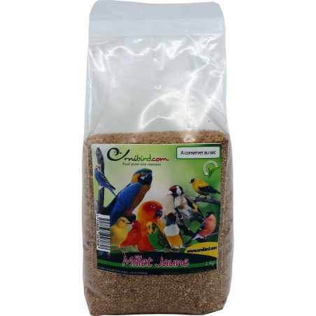 Millet Jaune au kg - Ornibird à 2,15 € - Beyers - 002702/kg - Graines Ornibird au kg