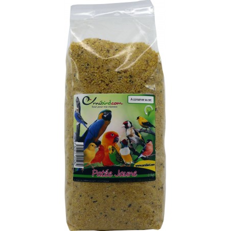 Patée aux Oeufs Jaune au kg - Ornibird à 4,85 € - Deli Nature - 040522/kg - Patée