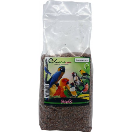 Radis au kg - Ornibird à 2,95 € - Grizo - 103063250/kg - Graines Ornibird au kg