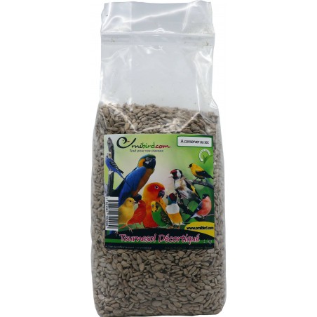 Tournesol Décortiqué au kg - Ornibird à 4,35 € - Grizo - 103089250/kg - Graines Ornibird au kg