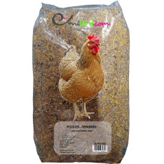 Graines concassées poules/poulets 8kg - DIRECT agriculteur
