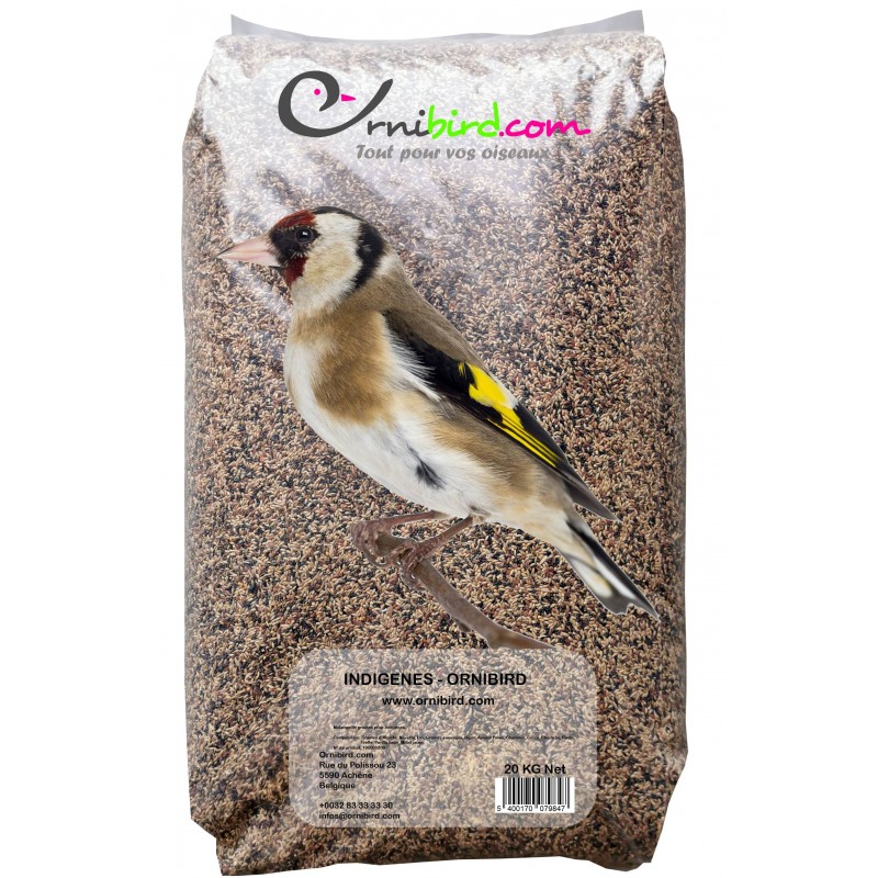 Indigènes - Ornibird, mélange pour indigènes 20kg