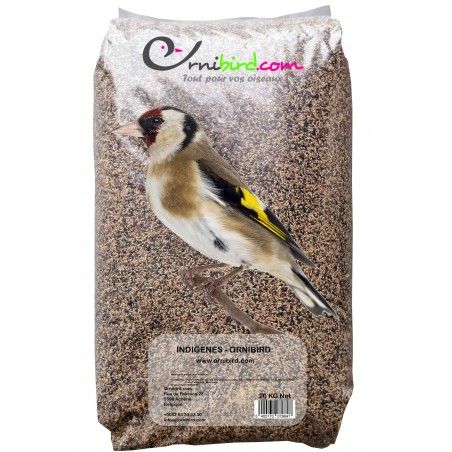 Indigènes - Ornibird, mélange pour indigènes 20kg à 34,95 € - Private Label - Ornibird - 700124 - Indigènes