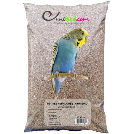 Petites Perruches - Ornibird, mélange pour petites perruches 20kg 700123 Private Label - Ornibird 22,50 € Ornibird
