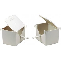 Nid en plastique pour exotiques Raffaello - S.T.A. Soluzioni à 3,95 € - S.T.A. Soluzioni - N015BG - Nids