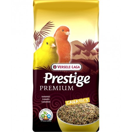 Prestige Premium Canaris Super Elevage 20kg - Mélange de graines enrichi en granulés VAM à 40,75 € - Prestige - 421176 - Canaris