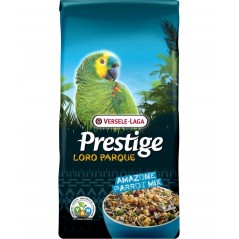 Prestige Loro Parque Amazone Parrot Mix 15kg - Mélange de graines + granulés VAM - Perroquets Amazone à 36,70 € - Prestige - ...