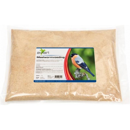 Meelworm Voeding / Mealworm Feed 1kg - Avian à 20,15 € - Avian - 11511 - Aves - Avian