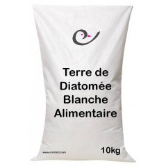 Terre de Diatomée alimentaire Blanche 10kg - Ornibird à 19,95 € - Private Label - Ornibird - 78488 - Anti-Poux