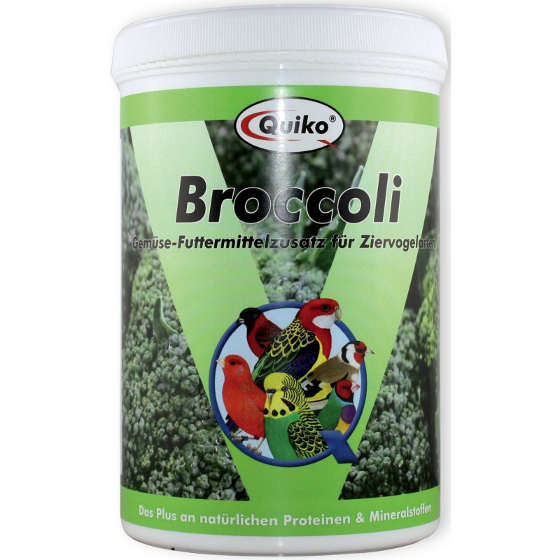 Broccoli, apport en proteines et mineraux 100gr  - Quiko