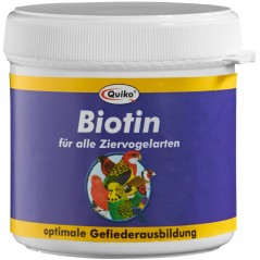 Biotin, pour une formation optimale du plumage 150gr - Quiko à 22,25 € - Quiko - 215815 - Quiko