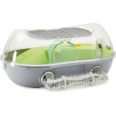 Cage à souris et hamster nain Spelos XL Metro Gris - Savic à 46,95 € - Savic - 281204000 - Cages d'intérieur